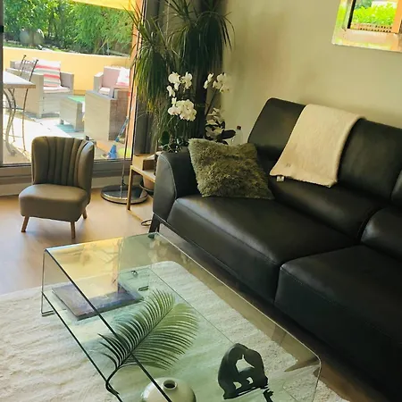 Antibes, 85 M2, Ground Floor, Large Wood Terrace Apartment